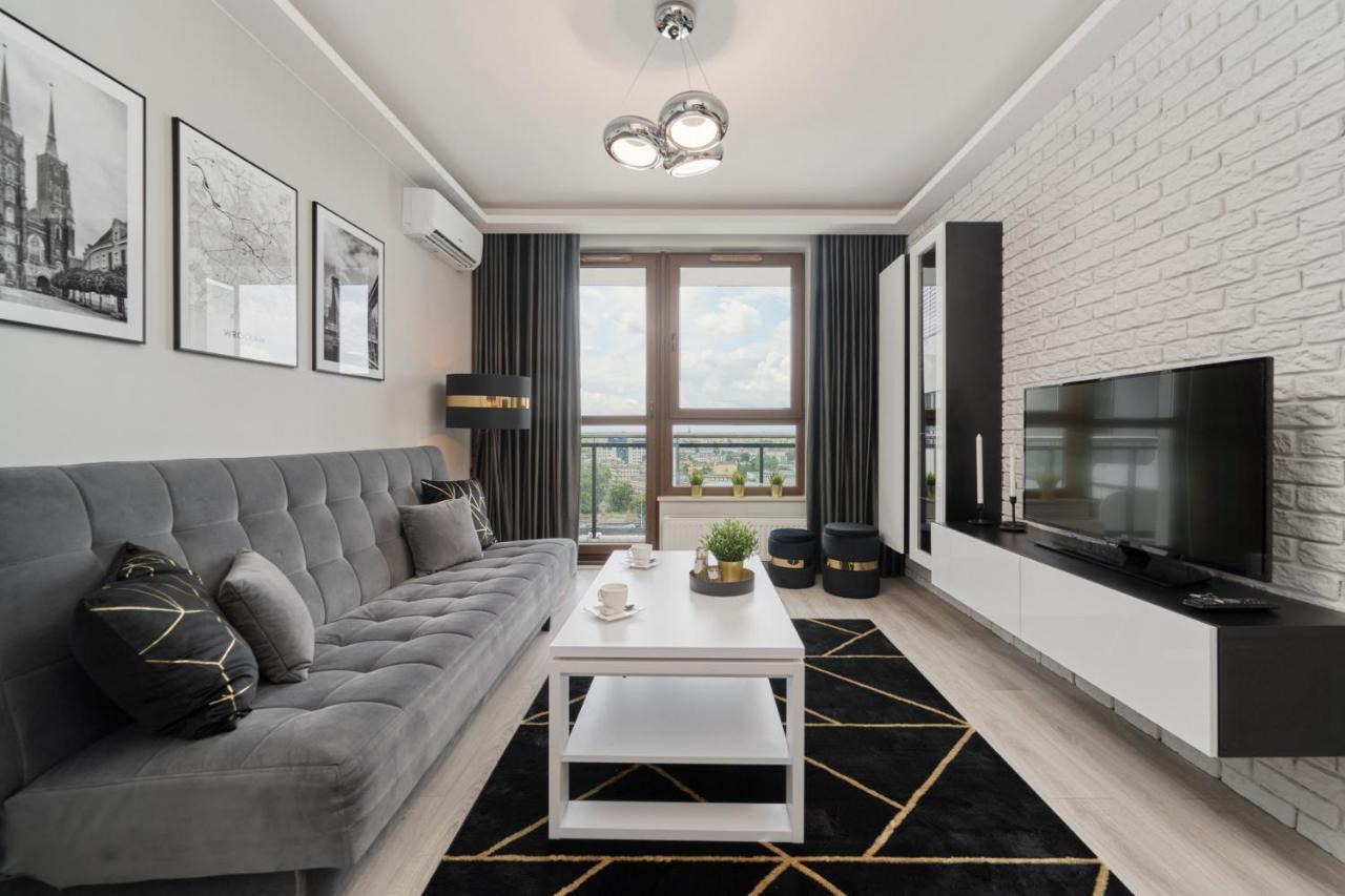 Odra Tower Apartment Center Of Wroclaw By Renters Prestige Exterior foto